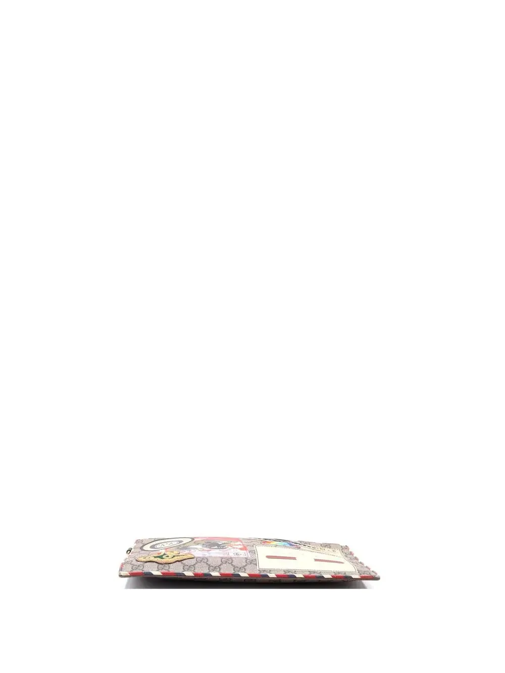 Gucci Courrier Pouch Gg Coated Canvas #322348G11B